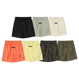 Essenziale Nuova lettera floccata a asciugatura rapida pantaloncini casual-2876