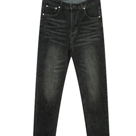 Stone Island High Stretch lavato indietro tasca ricamato Badge Jeans-2878