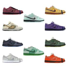 OG Nike dunk basso (11 Stile) - 0491  