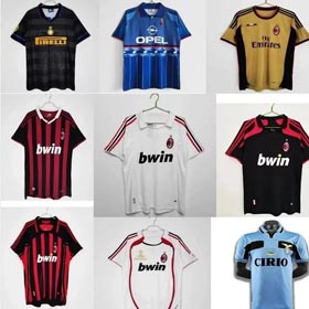 Classic retro club giocatore fan calcio maglia-1213