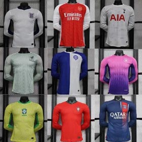 Premier League nuovo giocatore maglia da calcio a maniche lunghe-1605