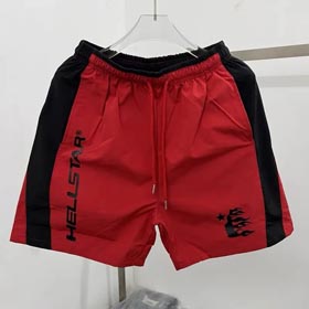 inferno stella colore blocco lettere moda pantaloni corti (4 stili) -1631  