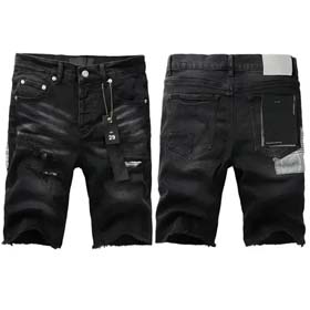 Jeans corti viola-2434  