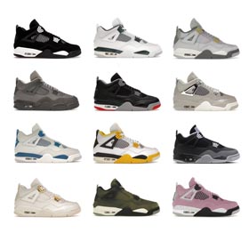 2024 New Jordan 4 (12 colori)  